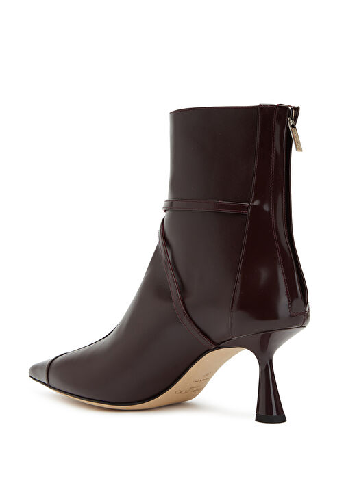 Aren Bordo Kadın Deri Bot - Görsel 4