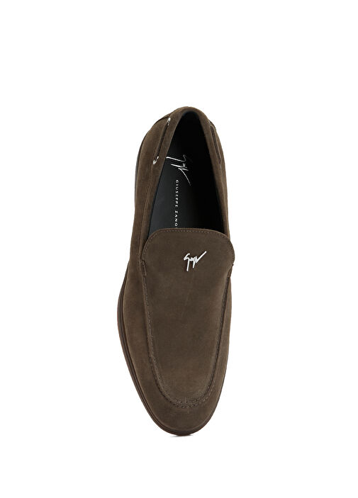 Kahverengi Erkek Deri Loafer - Görsel 5