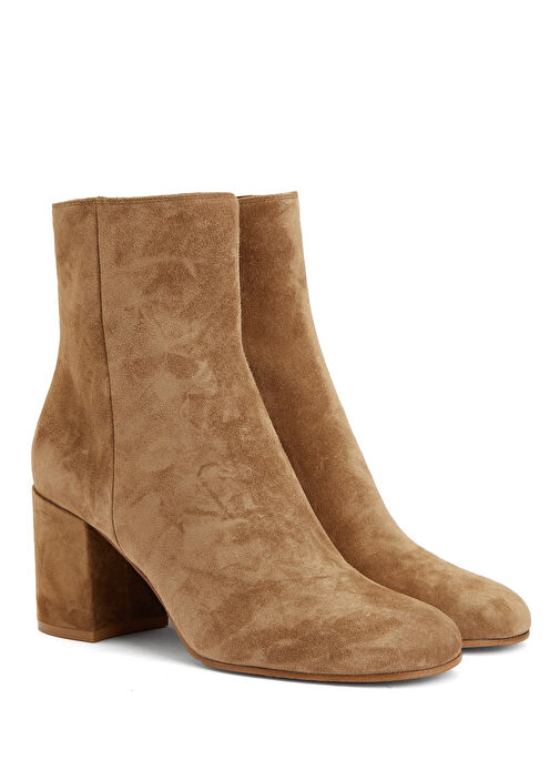 Bej Kadın Süet Bot - Görsel 3