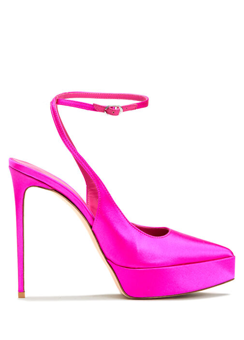Uma Fuşya Topuklu Ayakkabı - Görsel 2