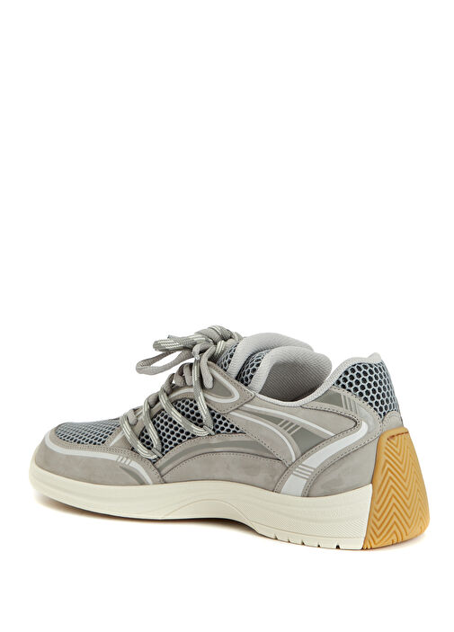 Açık Gri Erkek Sneaker - Görsel 4