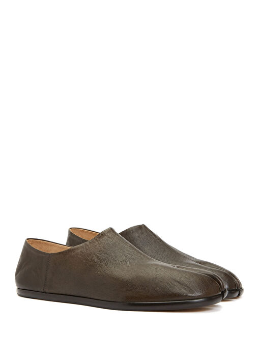 Maison Margiela Kahverengi Maison Margiela Tabi Erkek Deri Loafer