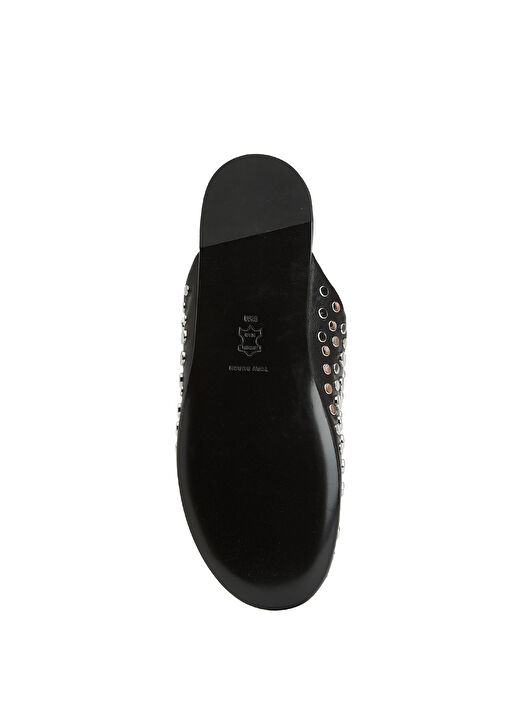 Siyah Kadın Deri Terlik - Görsel 6