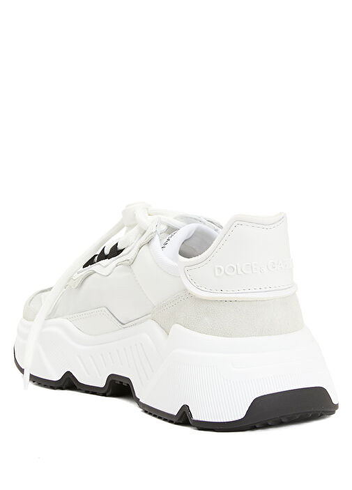 Daymaster Beyaz Kadın Deri Sneaker - Görsel 4