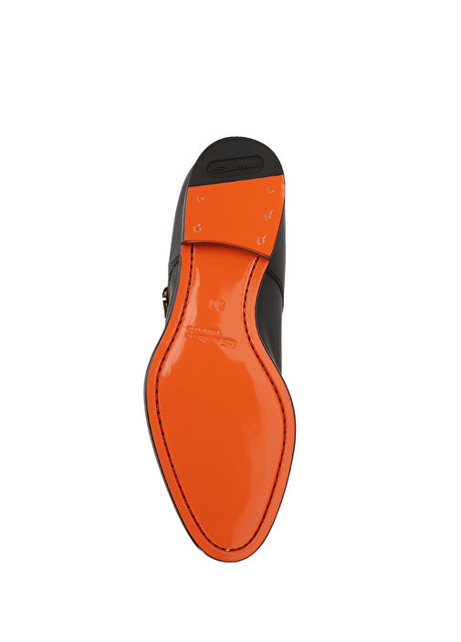 Siyah Kadın Deri Loafer - Görsel 6