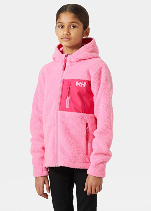 Helly Hansen - Jr Champ Pembe Kız Çocuk Polar - SUGAR PINK