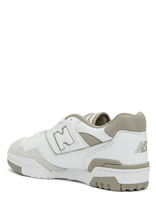 550 Beyaz Erkek Deri Sneaker - Görsel 4