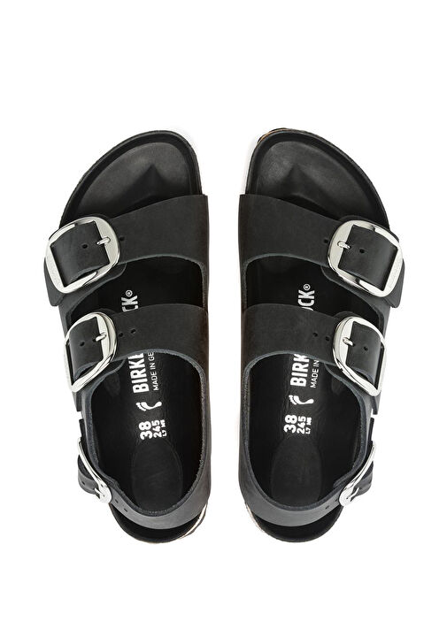 Milano Siyah Kadın Sandalet - Görsel 5