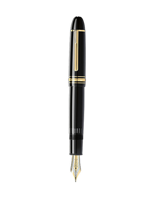 Montblanc Siyah Erkek Meisterstück Gold-Coated 149 Dolma Kalem