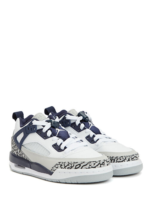 Jordan Spizike Low Beyaz Erkek Çocuk Deri Sneaker - Görsel 3