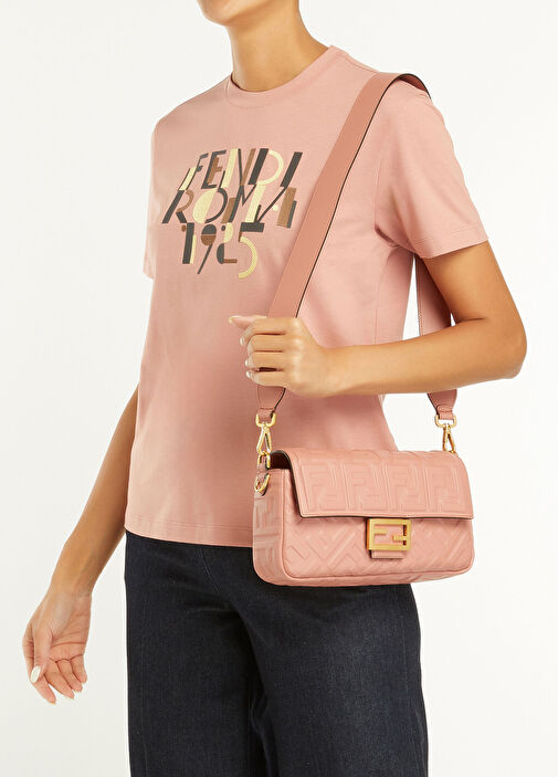 Fendi Pembe Kadın Baguette Pembe Kadın Deri Çanta 1808429 | Beymen
