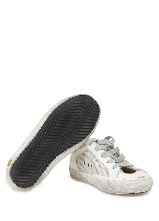 Superstar Beyaz Kız Çocuk Deri Sneaker - Görsel 7