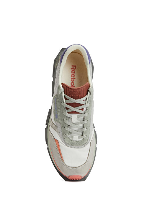 Classic Gri Erkek Deri Sneaker - Görsel 5