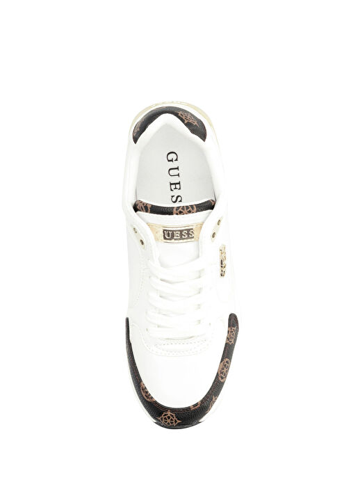 Siyah Logo Detaylı Kadın Sneaker - Görsel 4