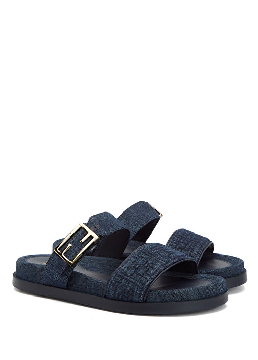 Feel Lacivert Kadın Terlik - Görsel 3