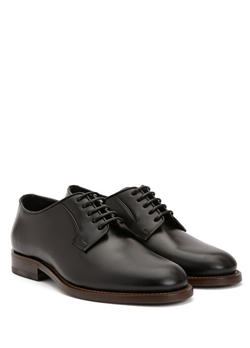 Canada Siyah Erkek Deri Ayakkabı - Görsel 3