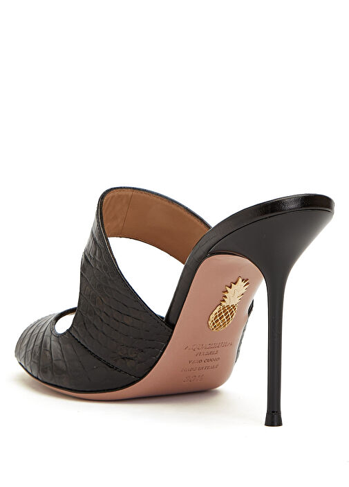Beymen Reborn Siyah Beymen Reborn Aquazzura Topuklu Terlik