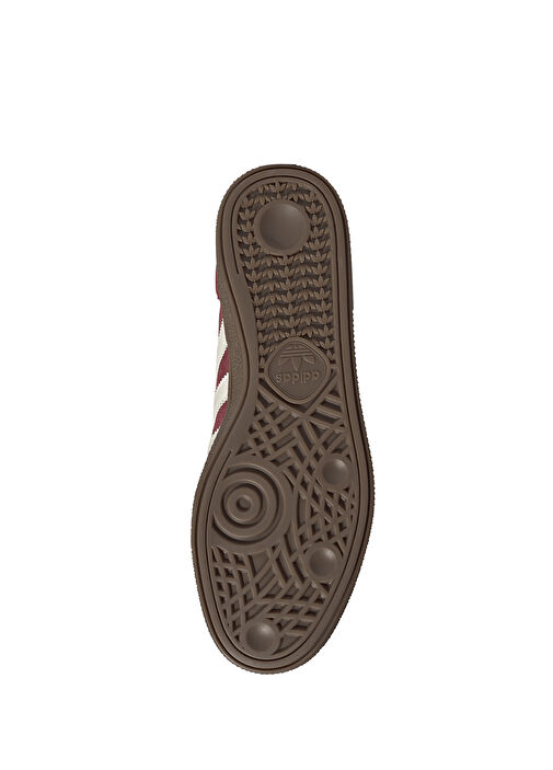 Handball Spezial Bordo Erkek Deri Sneaker - Görsel 5