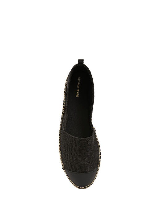 Siyah Kadın Espadril - Görsel 5