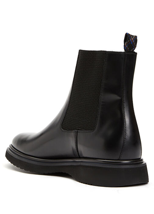 Siyah Erkek Deri Bot - Görsel 4