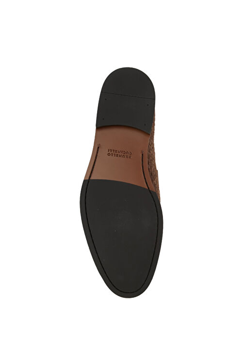 Brunello Cucinelli Kahverengi Brunello Cucinelli Süet Erkek Loafer