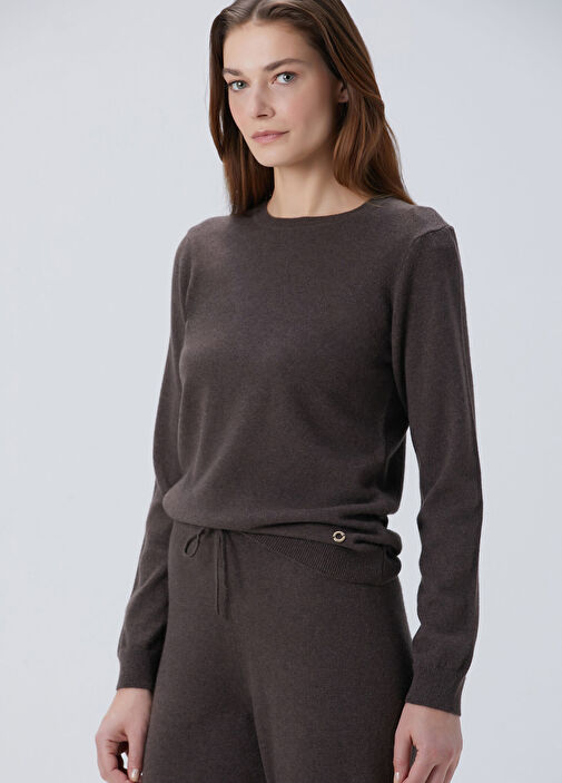 Kahverengi Kaşmir Triko - Görsel 2