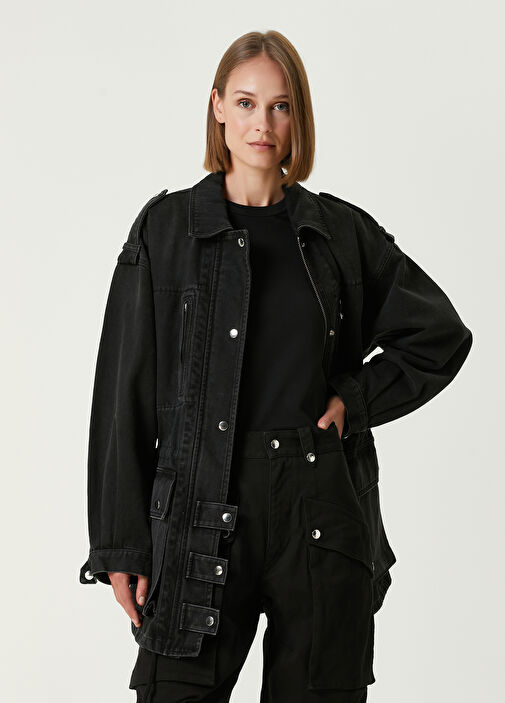 ジャケット ISABEL MARANT ETOILE Black cotton Joanna jacket Isabel Marant: Black Forest Jacket | SSENSE