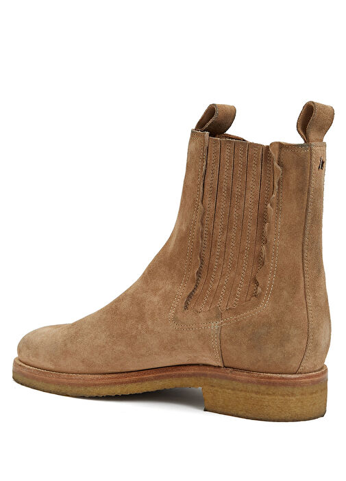 Chelsea Bej Erkek Deri Bot - Görsel 4