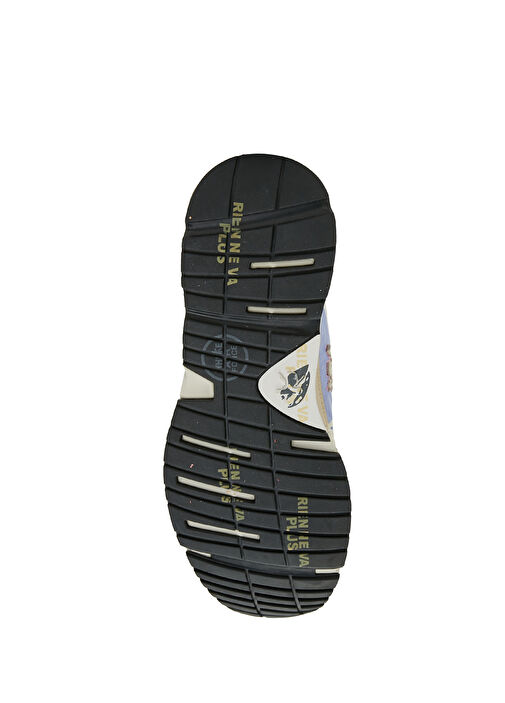 Mased Bej Mavi Kadın Sneaker - Görsel 6