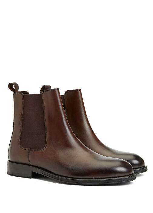 Kahverengi Erkek Deri Bot - Görsel 3