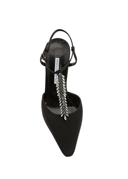 Sufik Siyah Topuklu Ayakkabı - Görsel 5