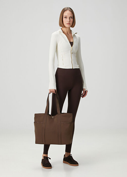 lululemon - Define Nulu Ivory Crop Jacket