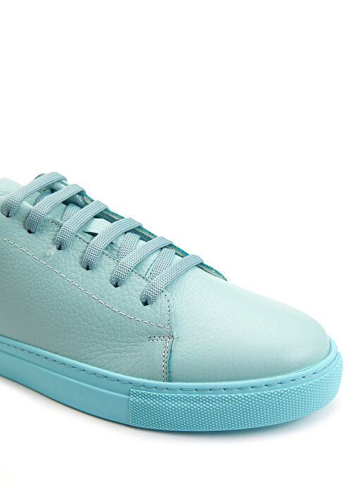 Mint Kadın Deri Sneaker - Görsel 7