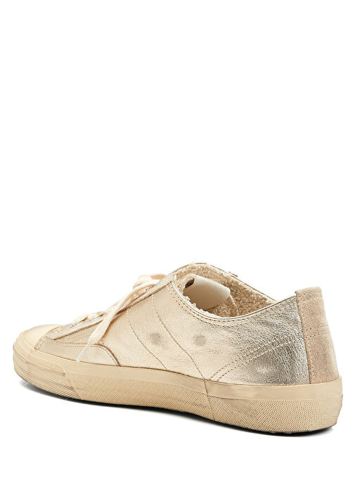 V-Star 2 Gold Kadın Deri Sneaker - Görsel 4