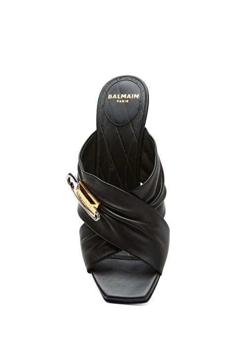 Balmain Topuklu Terlik - Görsel 5