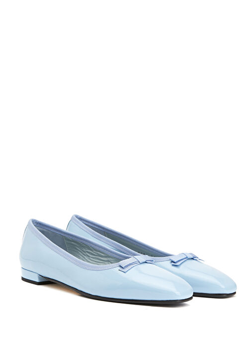 Ballet Mavi Deri Babet - Görsel 3