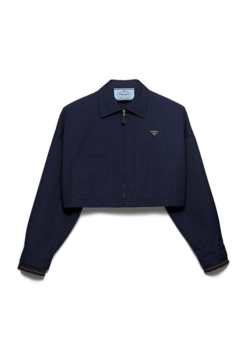 Prada Mavi Kadın Mavi Poplin Kadın Ceket 1959182 | Beymen