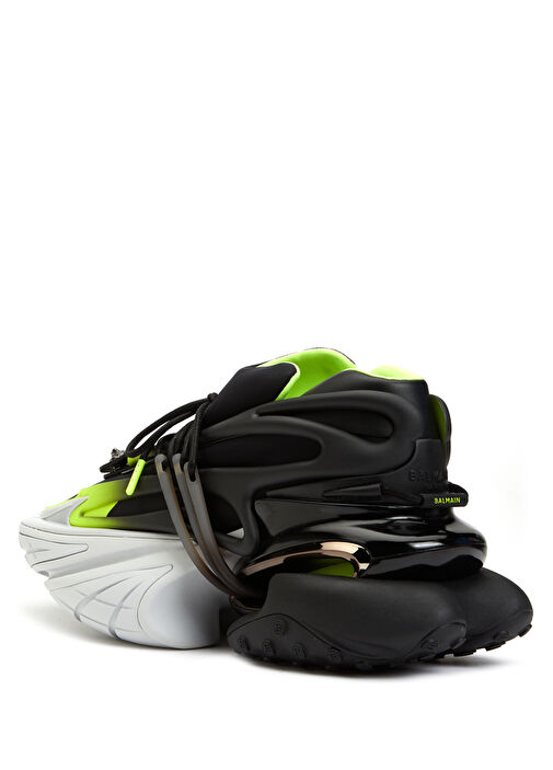 Fluorescent Unicorn Siyah Erkek Sneaker - Görsel 4