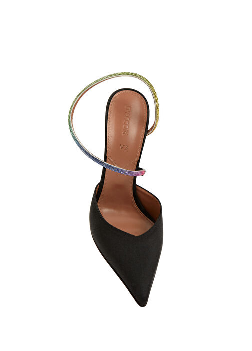 Saturn Siyah Topuklu Ayakkabı - Görsel 5