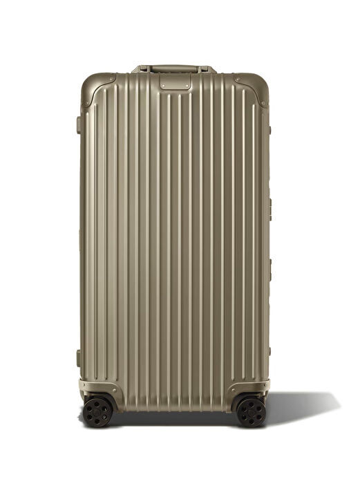 Original Trunk Plus Gold Bavul - Görsel 2