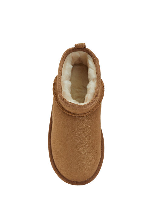 Classic Ultra Mini Dazzle Taba Kız Çocuk Süet Bot - Görsel 5