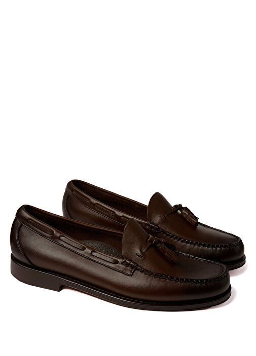 Weejuns Kahverengi Erkek Deri Loafer - Görsel 3