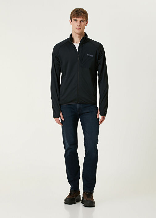 Columbia - Triple Canyon Grid Fleece FZ II Sweatshirt - Siyah