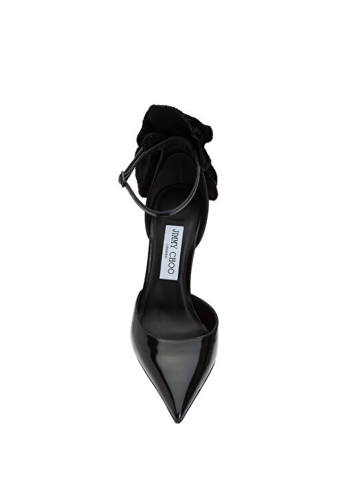 Jimmy Choo Jimmy Choo Marja Siyah Deri Topuklu Ayakkabı Basketbol Ayakkabıları | Beymen Siyah - 5. görsel