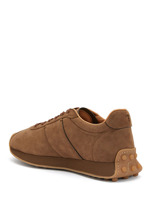 Allac Taba Kadın Süet Sneaker - Görsel 4