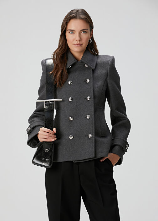 Alexander McQueen - Gray Wool Jacket