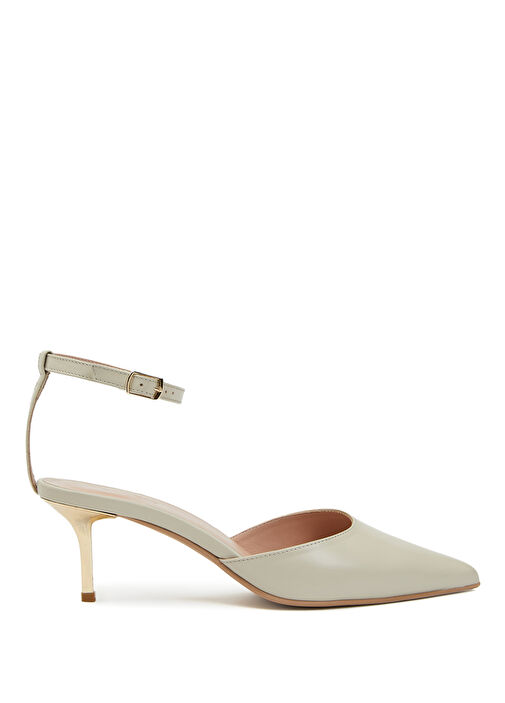 Network Network Krem Kadın Deri Topuklu Ayakkabı Beymen'de! Krem - 2. görsel