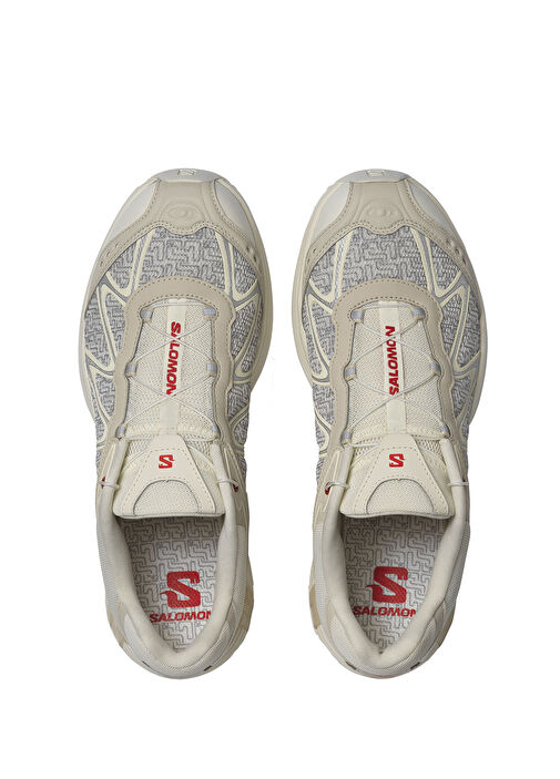 Salomon - XT-Whisper Panhui Krem Kırmızı Kadın Sneaker - Krem-Kirmizi