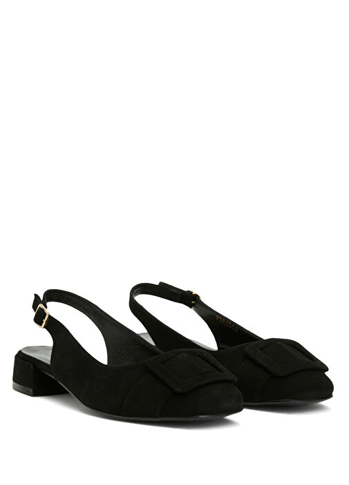 Siyah Süet Babet - Görsel 3