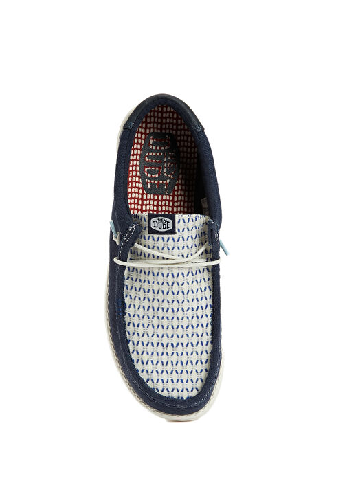 Wally Woven Jute Lacivert Erkek Ayakkabı - Görsel 5